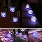 Solar Globe Lights Outdoor Waterproof-Solar Balls-Solar Garden Lights Orbs - Image 7