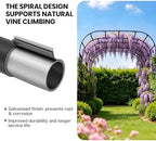 Heavy Duty Garden Arch Trellis, 98.4 x 94.8 in, Extra Wide - Image 5