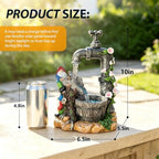 Solar Garden Gnomes Outdoor Decor,Yard Statues Decorations Gifts for Mom - Image 2