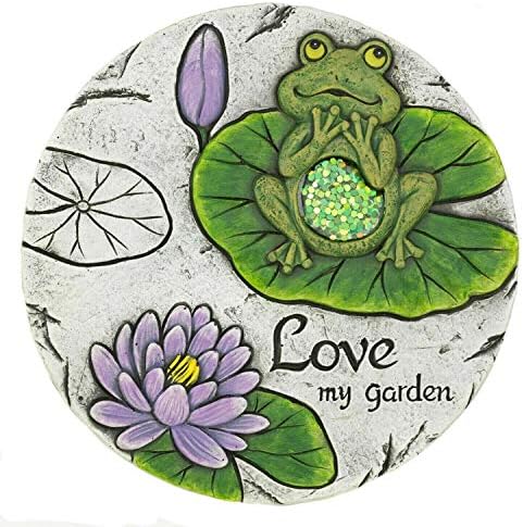 Summerfield Terrace 10018533 Love My Garden Stepping Stone, Multicolor by AccentPlus