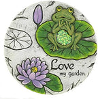 Summerfield Terrace 10018533 Love My Garden Stepping Stone, Multicolor by AccentPlus