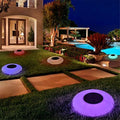Blibly Solar LED Lights Inflatable,Swimming Pool Light Solar Floating Light Floating Pool Lights with Multi-Color LED Waterproof for Outdoor Garden (L) 1pc by Blibly