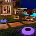 Blibly Solar LED Lights Inflatable,Swimming Pool Light Solar Floating Light Floating Pool Lights with Multi-Color LED Waterproof for Outdoor Garden (L) 1pc by Blibly