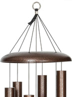 44" Aluminum Wind Chimes - Premium Wind Chime to Create a Zen Atmosphere - Wind Chime Suitable for Outdoor, Garden, Patio, Backyard, Garden Decoration with Wind Catcher Decor Gift (Copper Vein) - Image 5