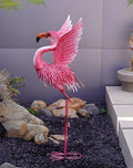 Goodeco Pink Flamingo Garden Statue - Flying Wing Garden Decor for Yard by Goodeco