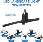 10-Pack Voltage Landscape Lighting with Spike and Connector - Image 5