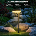 8 Pack Solar Pathway Lights Outdoor, Bright LED Solar Landscape Lights - Image 3