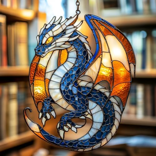 Elder Dragon Acrylic Suncatcher by AVAGAN