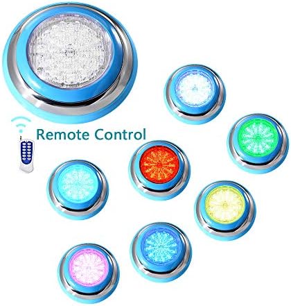Astra Depot 2pcs IP68 Multi Color RGB LED Underwater Submersible Swimming Pool Lights AC Inground with Remote Controller 23A 12V - Image 4
