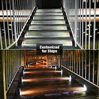 VOLISUN Solar Stair Lights 16 Pack, Solar Step Lights Waterproof IP67 - Image 3