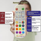 GANA Outdoor String Lights, Patio Lights 96FT Music Flash RGBW Colourful, Safe 12V Low Voltage LED Shatterproof Bulbs Connectable, Heavy Duty Wire IP65 Waterproof Level, for Courtyards Bistro - Image 4