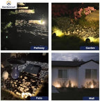 Gardenreet Brass Well Light - Waterproof 12V Ip65 In-Ground Landscape Lighting, LED Outdoor Replaceable Bulb Low Voltage Fixture, Antique Bronze for Tree Garden Pathway Without MR16 Bulb - Image 5
