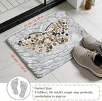 Garden Decor, Double Footprint Stepping Stones, Handcrafted Outdoor Path Accents for Courtyard and Lawn - Image 4