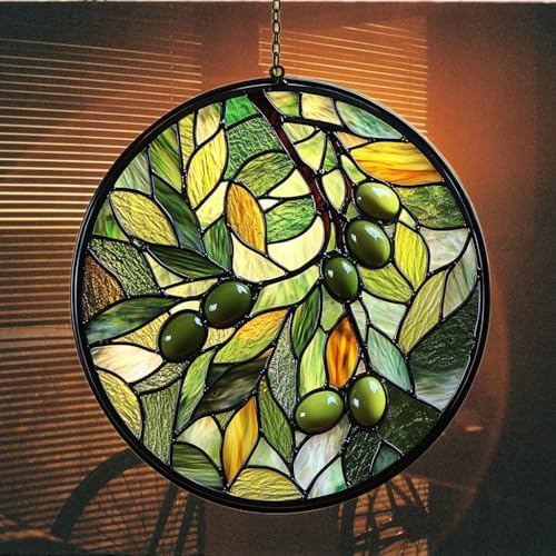 Olive Branch Acrylic Suncatcher - Image 7