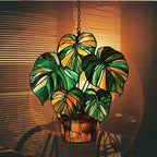 Monstera Plant Pot Acrylic Suncatcher - Image 7