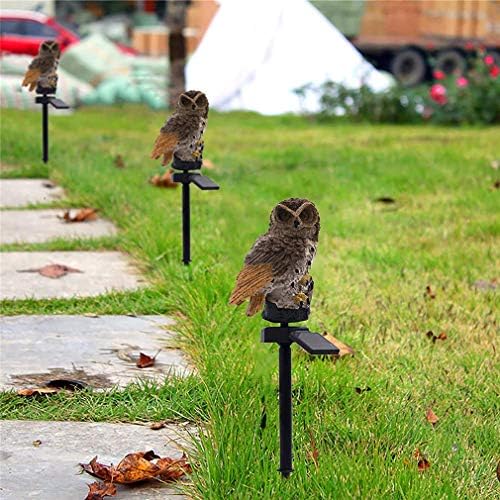 Ulalaza Outdoor Solar Lights Owl Shape Solar Powered LED Lamp Waterproof Garden Lights Stake Lights for Walkway - Image 5