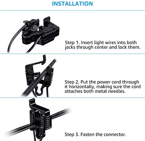 LEONLITE 12-Pack Low Voltage Landscape Wire Connector, Outdoor Light Cable Connectors for Pathway Lights/In-ground Lighting/Spotlight, UL Listed, 12-18 Gauge - Image 3