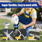 Low Voltage Landscape Lighting Cable 18/2 SPT-1W Bulk Lamp Cord 300-Volt 18-Gauge 250-feet Spool White UL Listed - Image 3