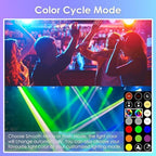FTL BR30 LED Color Changing Light Bulbs with Remote Control, 10W Dimmable Led Flood Light 65W Equivalent, 2700K-6000K, 30 Colors RGB Colored Light Bulbs, Timer, for Recessed Can Lighting, 6-Pack - Image 4