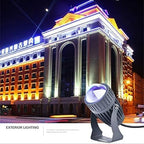 10W Led Spot Lights Wall Washer - Spotlight RGB Narrow Beam Spotlight, Outdoor Wall Lamp Landscape Lighting, IP67Outdoor Waterproof Long-Range Spotlight, For Garden Courtyard Lighting(Rgb,10W(ac12V)) - Image 7