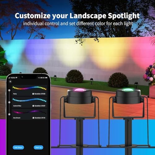 HISTAR Led Low Voltage Landscape Lighting with Bluetooth App Control - Image 2