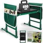 Garden Kneeler and Seat for Seniors – Heavy Duty Anti-Tip Gardening Stool by RIFPODHighQualityProducts
