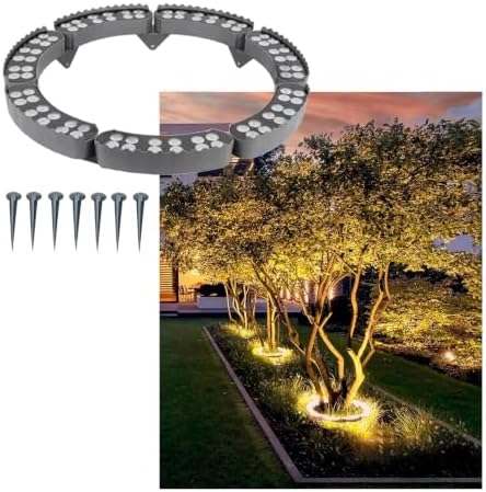 Home Commercial Landscape Lights for Trees, 360° Ring Lighting by JCWGLY