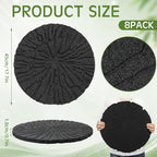 Nuanchu Lines 8 Pack Rubber Stepping Stones 17" - Image 2