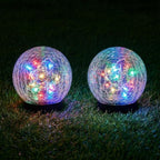 Solar Garden Lights, IP44 Waterproof (Colorful, 4-Pack) - Image 2