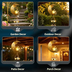 Cat Solar Wind Chimes for Outside Gifts for Women, Garden Decor - Image 6