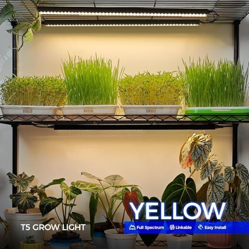 Barrina T5 Grow Lights, 2FT 10W Plant Light for Indoor Growing, 8 Packs - Image 2