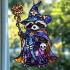 Magic Witch Racoon Acrylic Suncatcher by AVAGAN