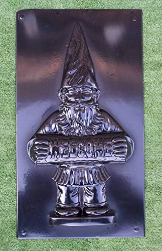 SvitMolds Mold DIY Garden Gnome Welcome Casting Concrete Decor Garden Leprechaun Cement Garden Decor D36 - Image 4