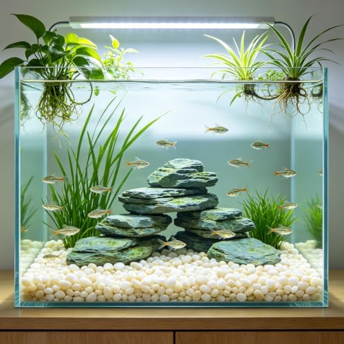 River Rocks - Natural Polished White Pebbles, 0.5-1 inch, 40 lbs - Perfect for Indoor Planting, Vase Filling, Aquarium Decoration, and Garden Landscaping (White, Weight: 40 LB) - Image 7