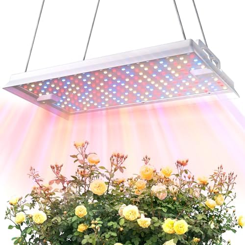 MetryGrow Plant Grow Light, [Smart APP 2x3 Ft Coverage] Genuine 100W Output LED Full Spectrum for Indoor Plants, 8-Level Brightness (Use Daisy-Chaining Hanging, Only Light Panel，No Control Panel) by Unknown