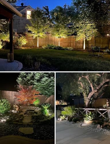 SUNVIE Low Voltage LED Landscape Lights with Spike Stand & Connector 12Pack - Image 3