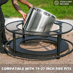 50 Inch Fire Pit Surround Tabletop for Solo Stove Yukon/Bonfire Accessories - Image 5