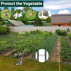 No Dig Dog Fence Outdoor for Yard with Gate, 24 in(H) X 20 ft(L) - Image 4