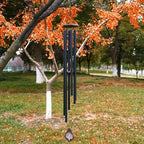 The Wind Chime CO Memorial 55” Deep Tone Large Wind Chime, Sympathy Wind Chimes Gift for The Loss of A Loved one, Memorial Wind Chimes for Outside Decoration, Soothing Melodic Tones with Mute Option. - Image 5