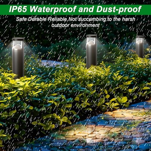 42Inch LED Bollard Landscape Lights 24W Outdoor Modern Pathway Lighting - Image 5