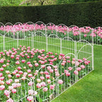 Decorative Garden Fence, 17in (H) x 10ft(L) No Dig Fence - Image 2