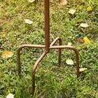 Large Copper Colored Multi-Birdhouse Stakes, Room for 4 Bird Families in Each ASIN: B09QHC67VL (Cylinders with Fence) - Image 6