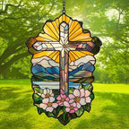 Religious Christian Cross Acrylic Suncatcher - Image 3