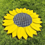 AUTUMN Sunflower Large Durable Stepping Stone Mold - Concrete Cement DIY Stones for Garden Walkway - Flower Statue Decor - Made in USA - Image 5