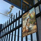 Woman Doing Laundry Tin Sign 8x12Inch - Image 4