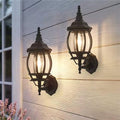 2-Pack Waterproof Aluminum Outdoor Light Fixture Exterior Porch Lights Outdoor Wall Sconces,Anti-Rust Porch Lights for Outside Garage Patio Exterior Lights for House by Haolaike