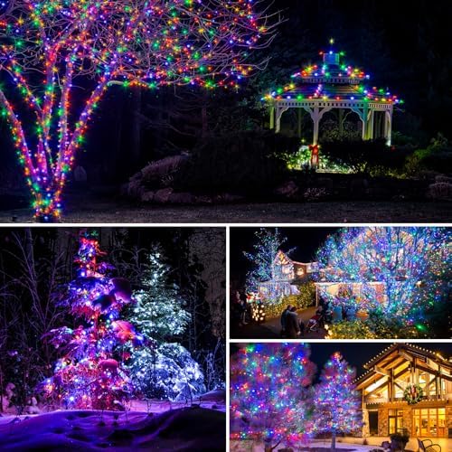 btfarm 6 Pack Solar String Lights Outdoor, Total 198FT 480LED Fairy Lights - Image 4