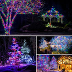 btfarm 6 Pack Solar String Lights Outdoor, Total 198FT 480LED Fairy Lights - Image 4