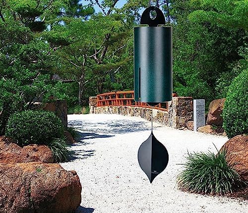 Woodstock Wind Chimes Heroic Windbell Wind Chimes for Outside, 40" Green Large Windchime for Outdoor Garden, Patio, Porch Wind Bell, Deep Tone Sound - Image 6