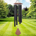 Memorial Wind Chimes 44 inch Black Deep Tone Sympathy Gift Patio Porch Home by Howarmer